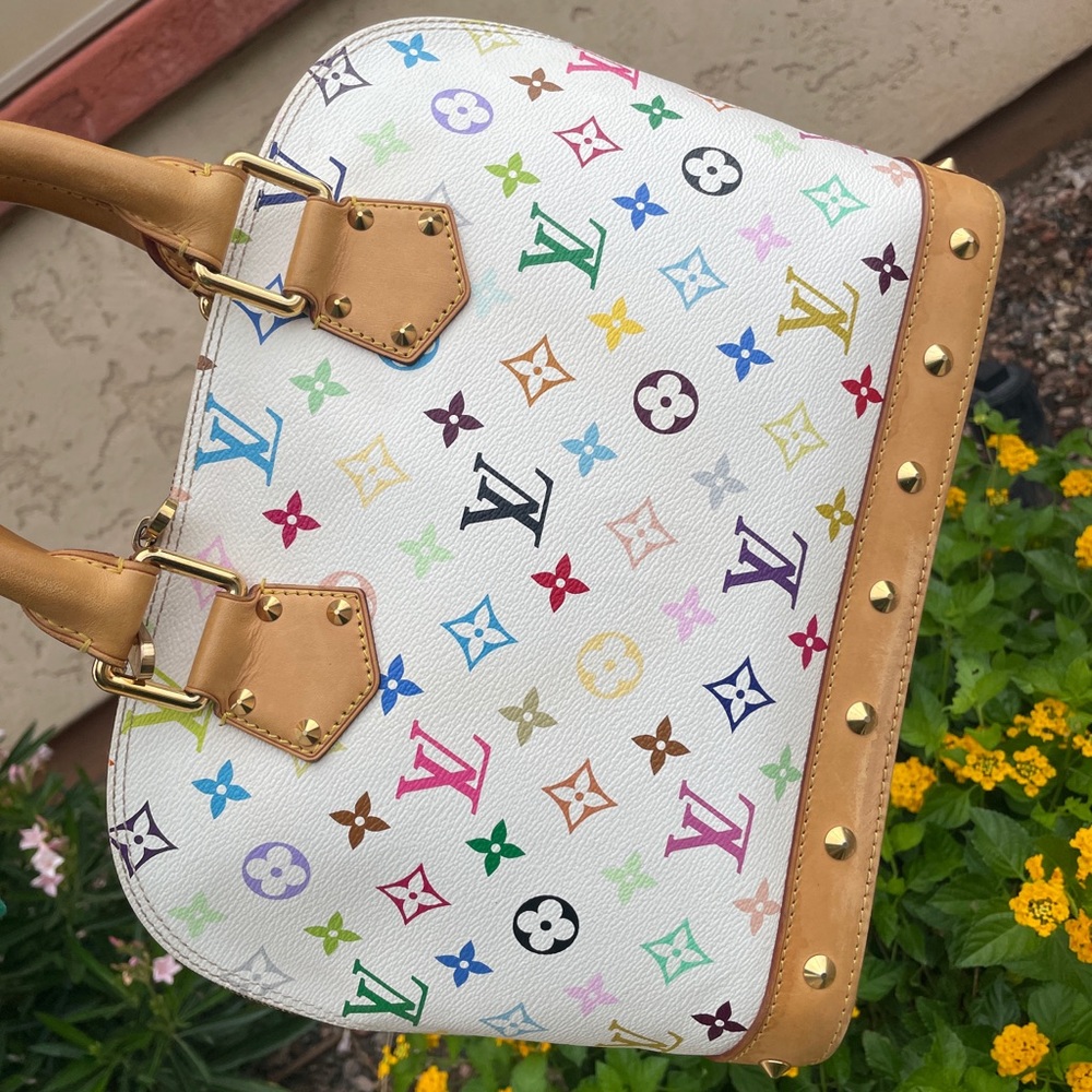 ❤️Beautiful ❤️LOUIS VUITTON Alma Multicolor Limited - Picture 8 of 17